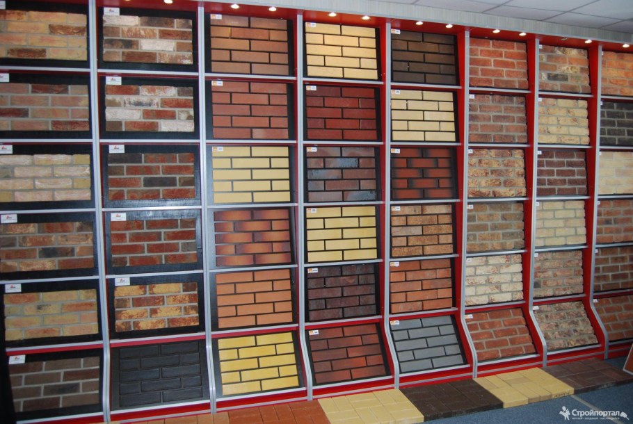 Цветовая гамма кирпича облицовочного