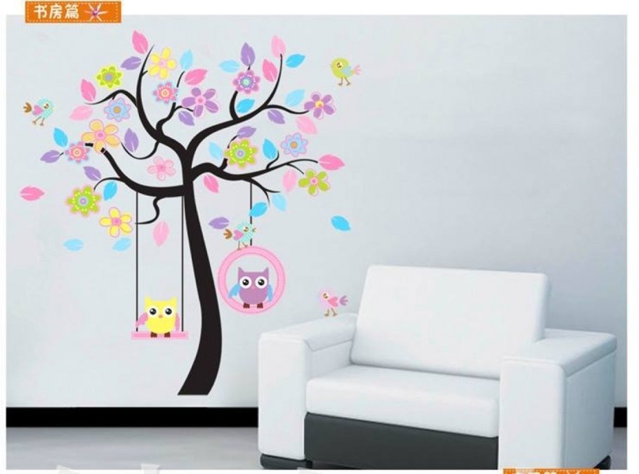 Интерьерная наклейка на стену