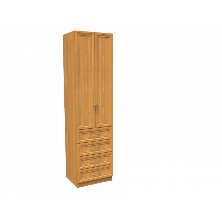 Шкаф двухстворчатый ШК-2/6 Феникс дуб молочный