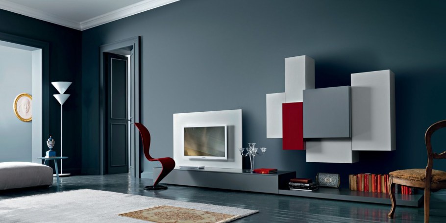 Итальянская мебель под телевизор хайтек