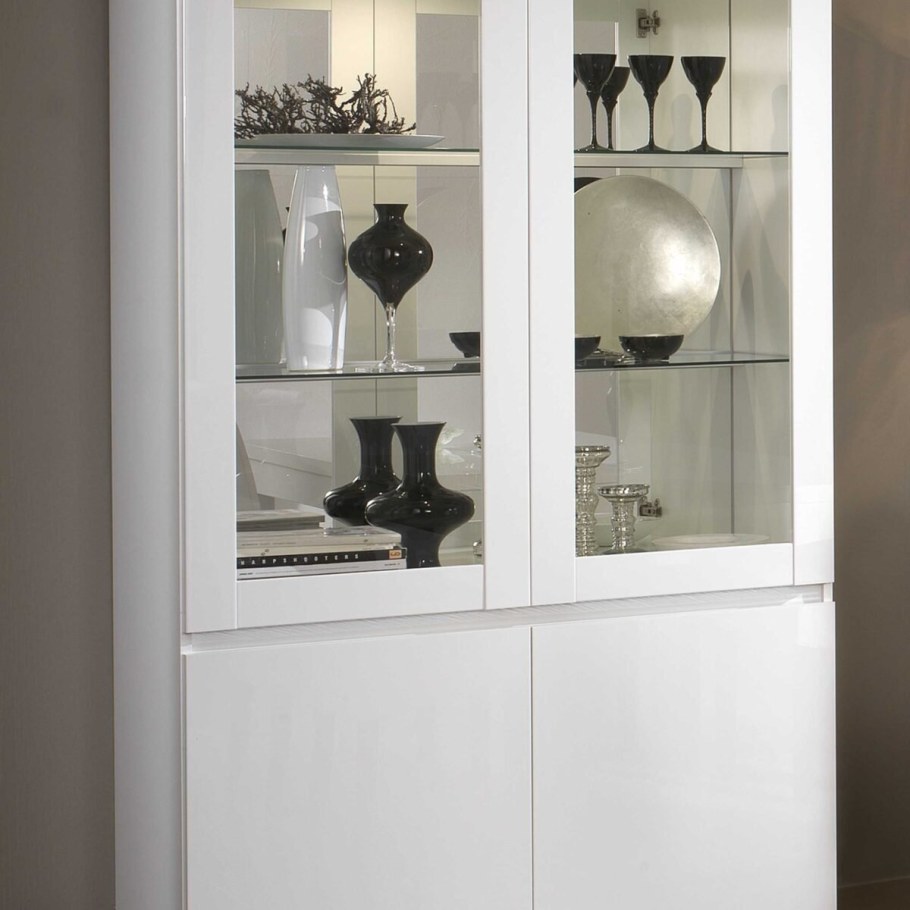 Икеа шкаф посудный белый