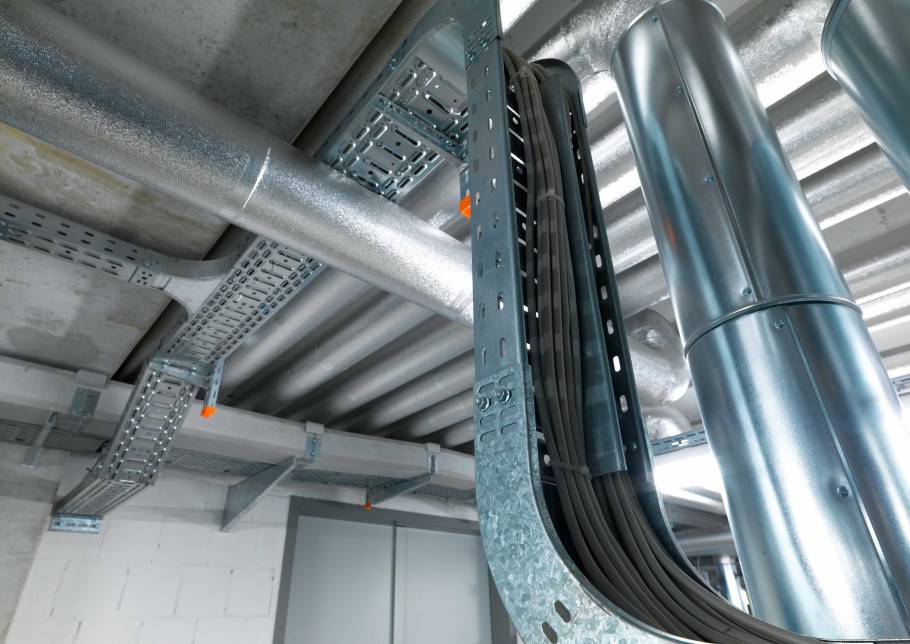 Лотки металлические для кабелей 200мм