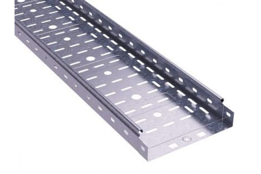 Лоток перфорированный 100х50 l3000 сталь 0.6мм s3 ДКС spl3510