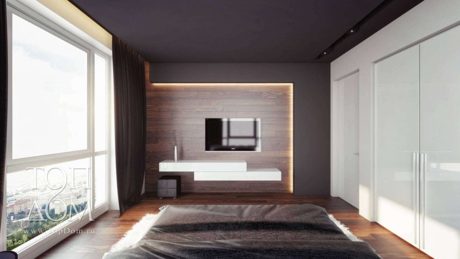 Интерьер спальни Минимализм