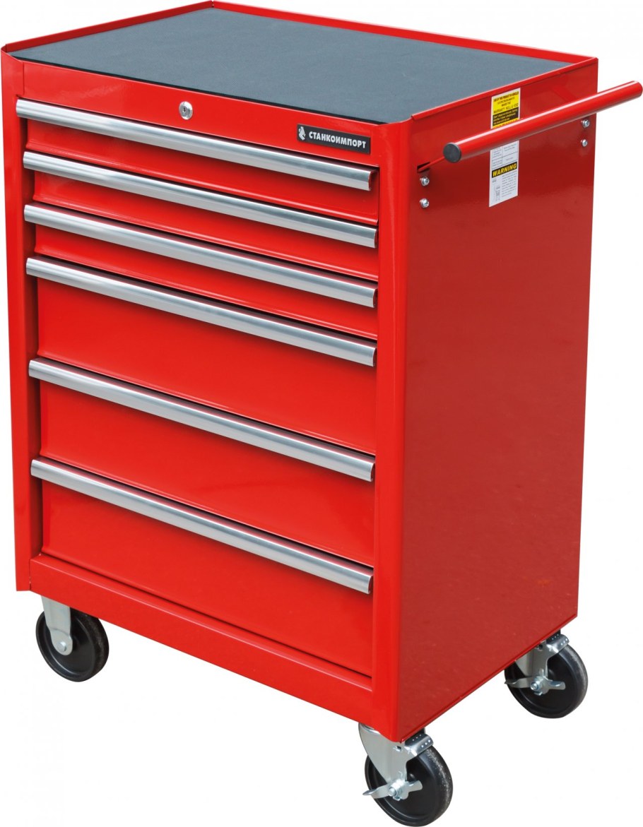 Тележка инструментальная станкоимпорт 7 ящиков