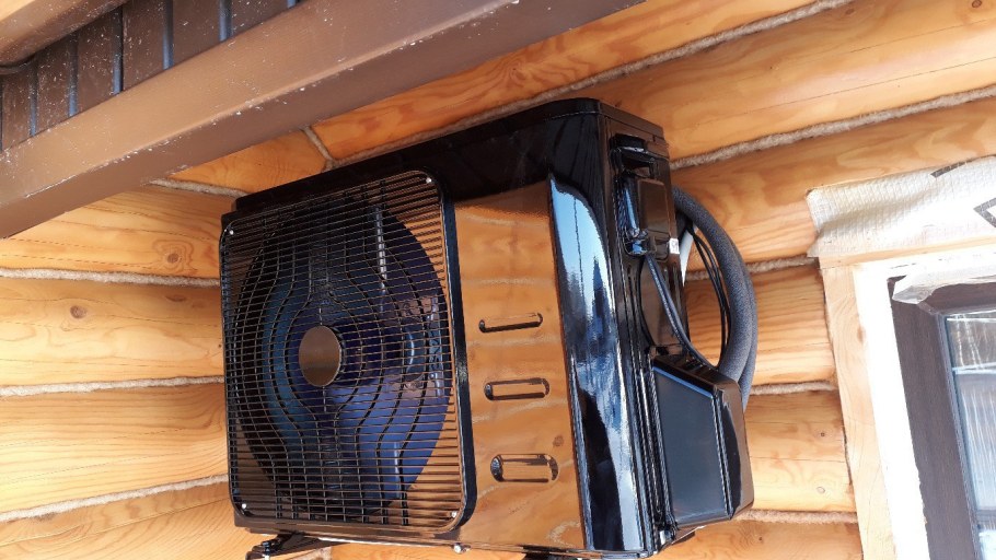 Кондиционер в деревянном доме