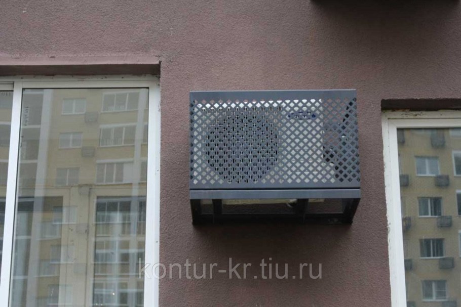 Защита для кондиционера сборная "корзина" 1250х700х570