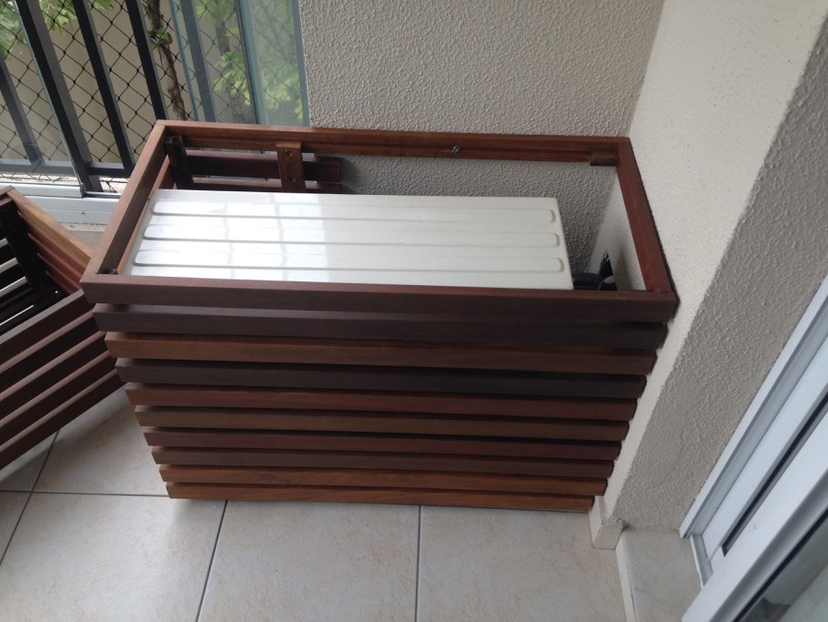 Корзина для кондиционера из дерева