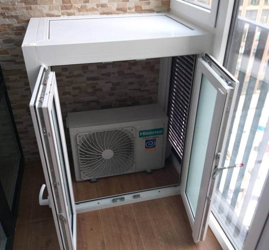 Кондиционер на балконе