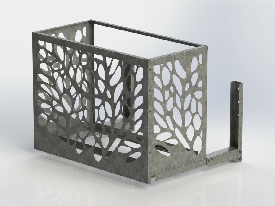 Экран для внешнего блока кондиционера КОРБАС