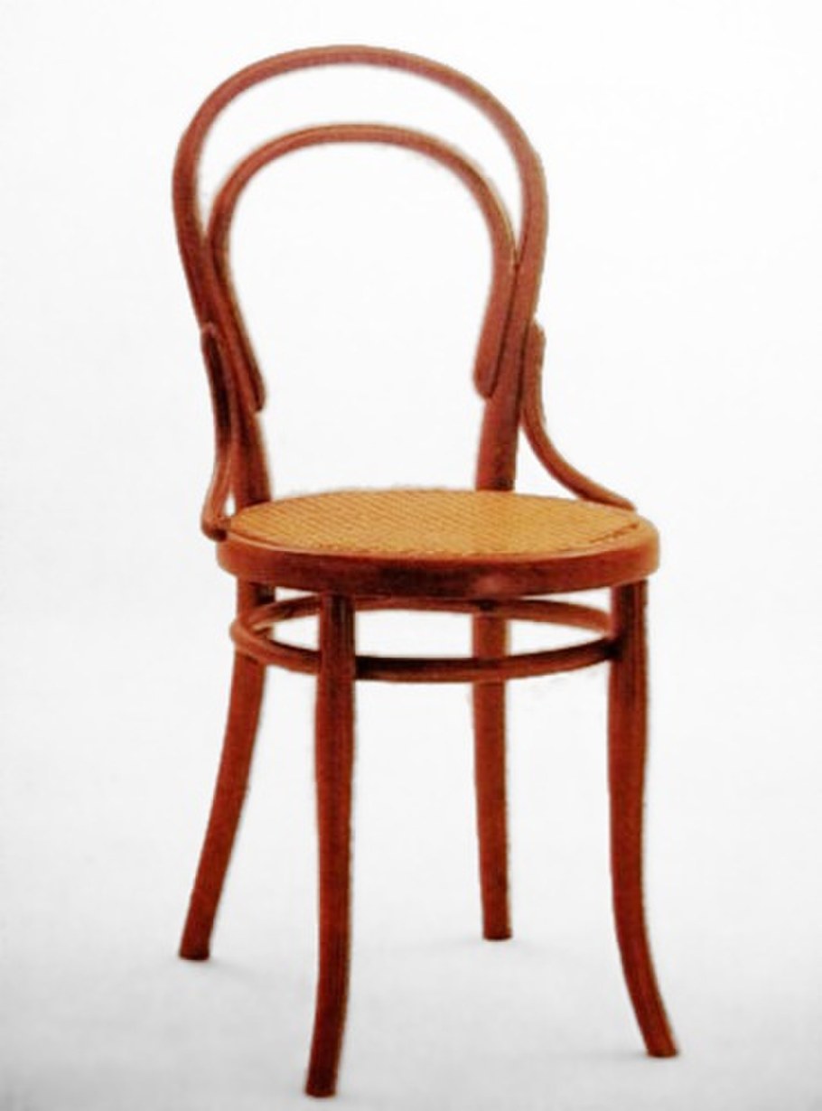 Стул Thonet №14, дизайнер Михаэль тонет, Thonet.
