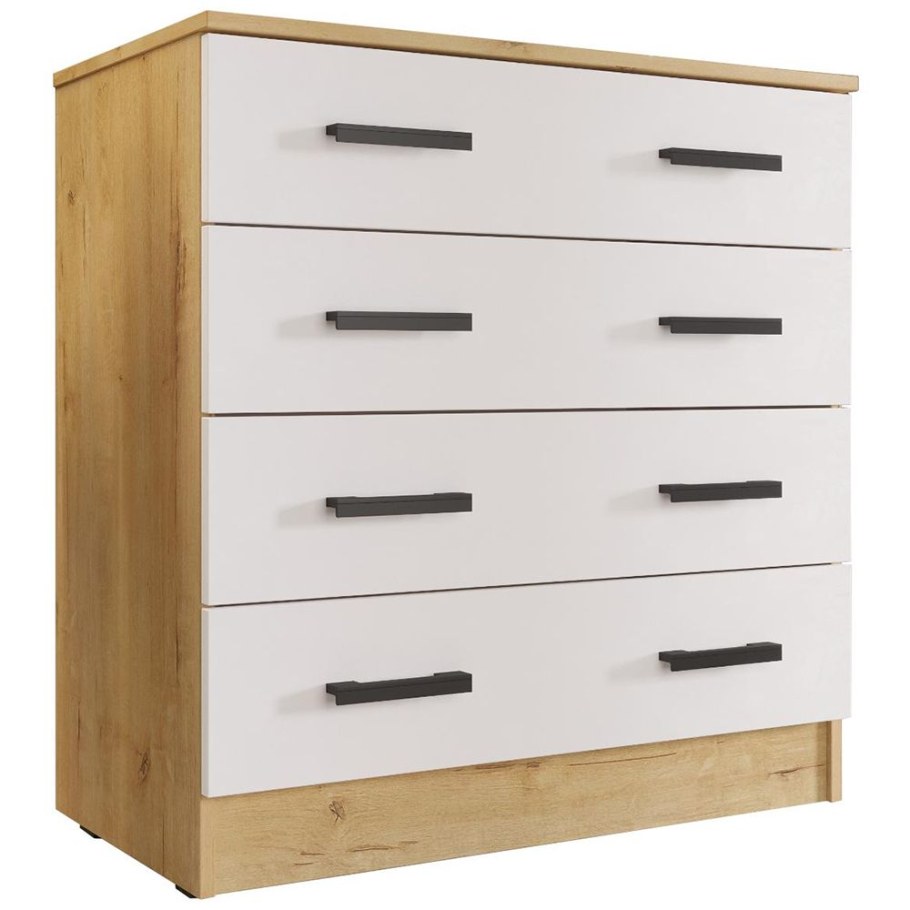 Комод к800 белый гладкий Эра