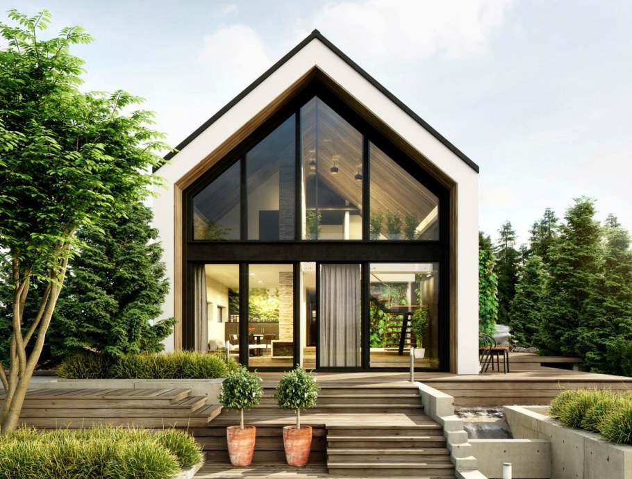 Барнхаус фахверк Экокомплект