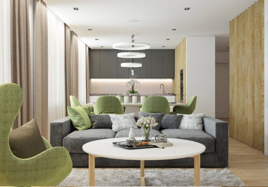 Гостиная современные тренды