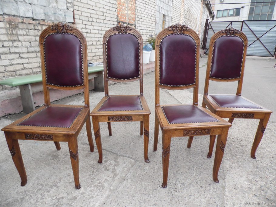 Кабинетный дубовый стул 1950