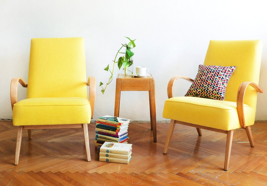 Кресло в ретро стиле