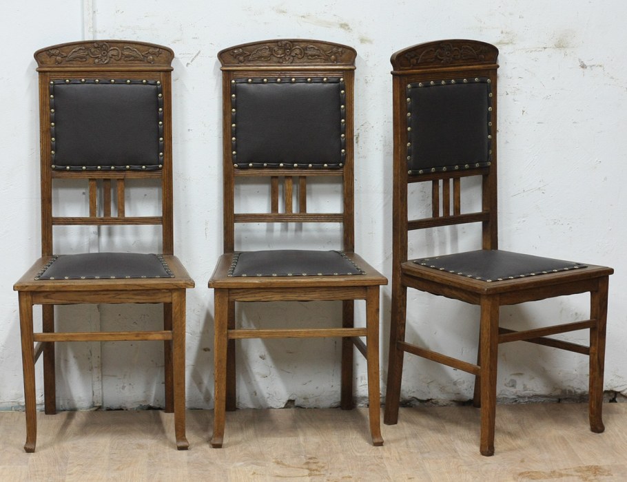 Стул камео (дуб, массив бука)