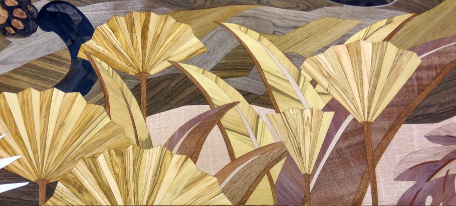 Техника Маркетри деревянная мозаика