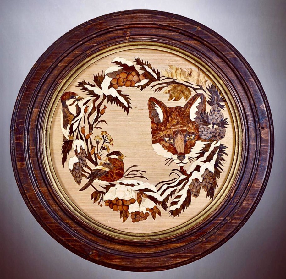 Маркетри Таежный орнамент