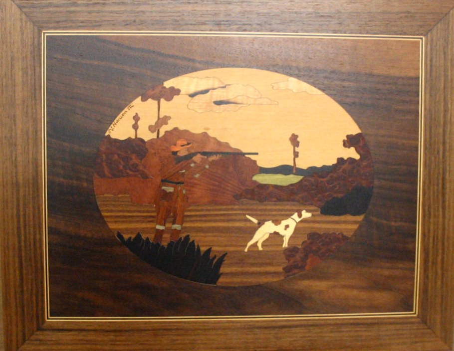 Литвиненко Андрей Маркетри триптих Сергий Радонежский