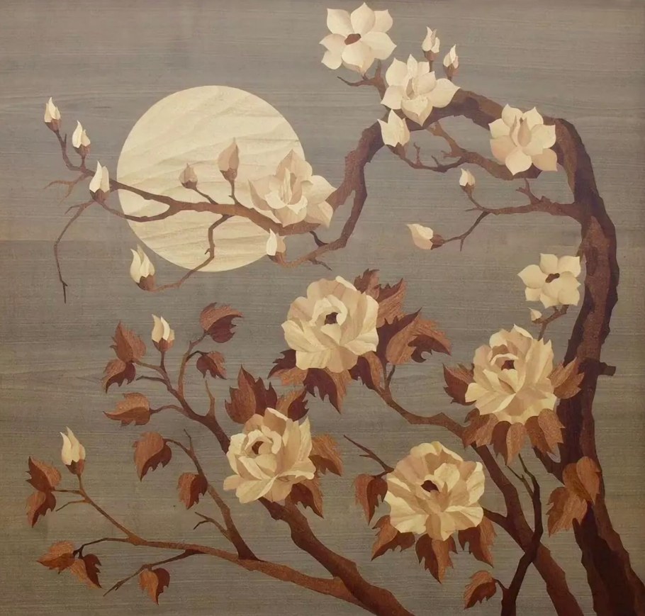 Маркетри ландышей