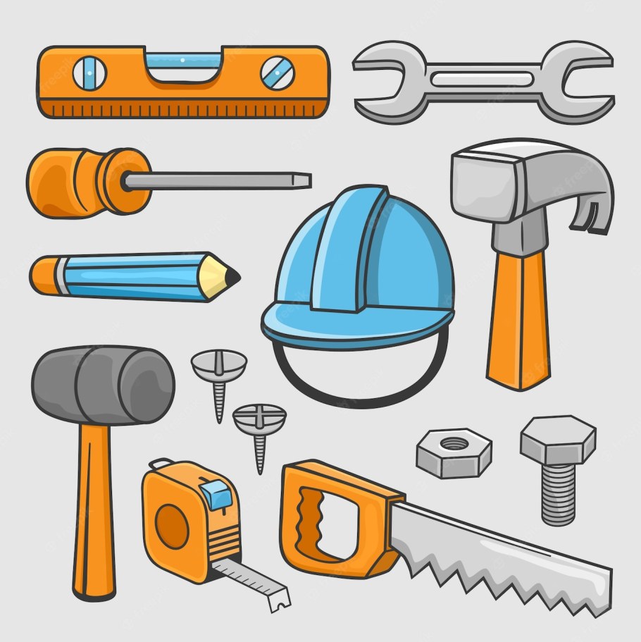 Строительные инструменты рисунок