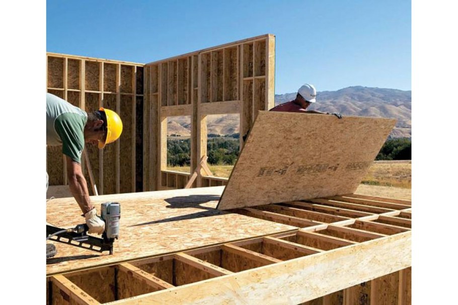 Плиты ориентированно-стружечные типа OSB-3