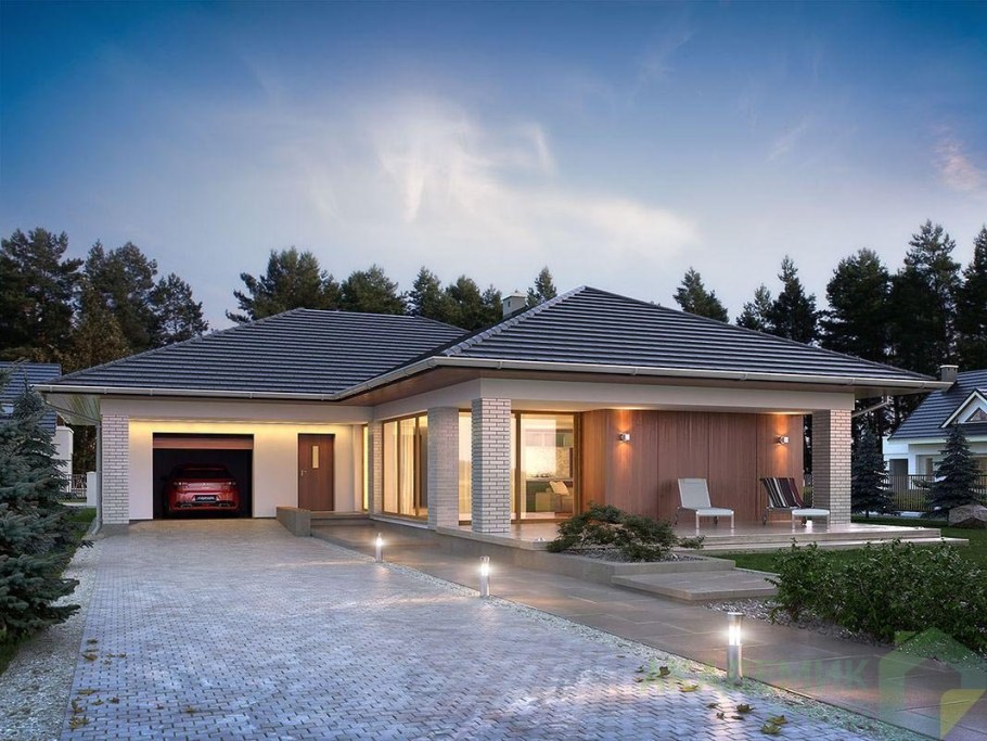 Дом мечты одноэтажный