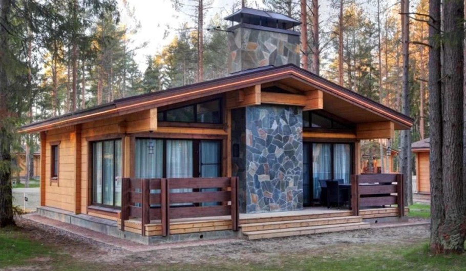 Дом Охта Приозерский лесокомбинат