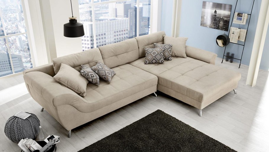 Black Friday Vertex Gray, Beige Sofa