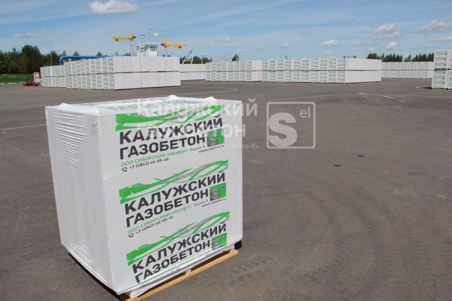 Газосиликатные блоки Калужский газобетон
