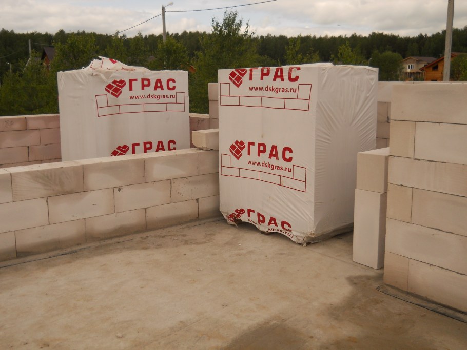 Грас перегородочный блок d400