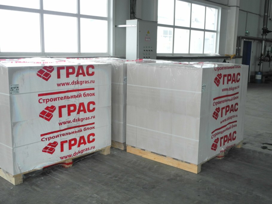 Газоблок типоразмеры Грас