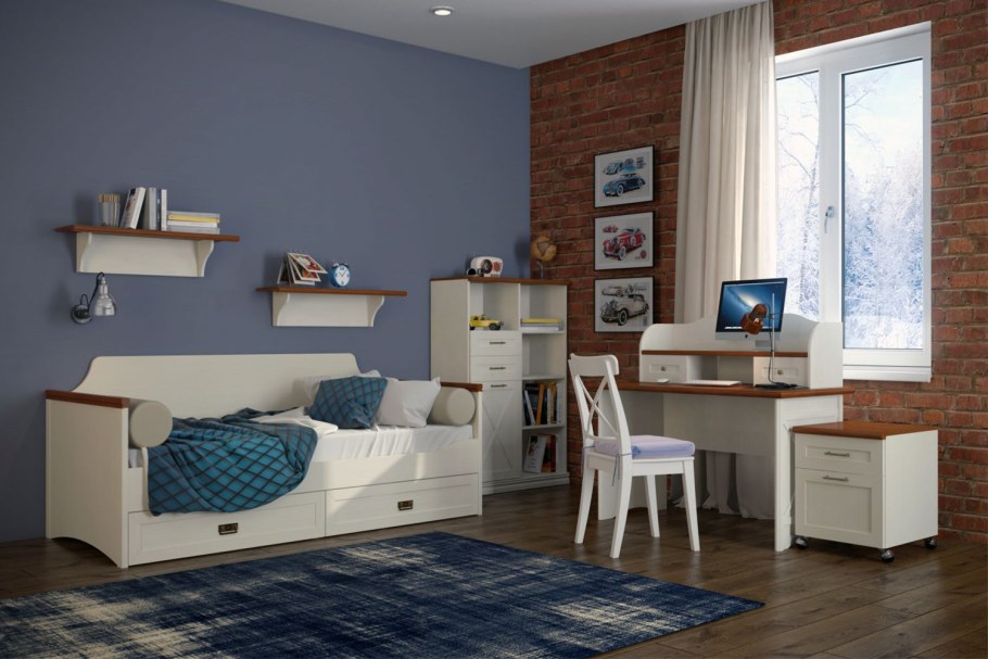 Кровать Кантри ка-830.25, д2