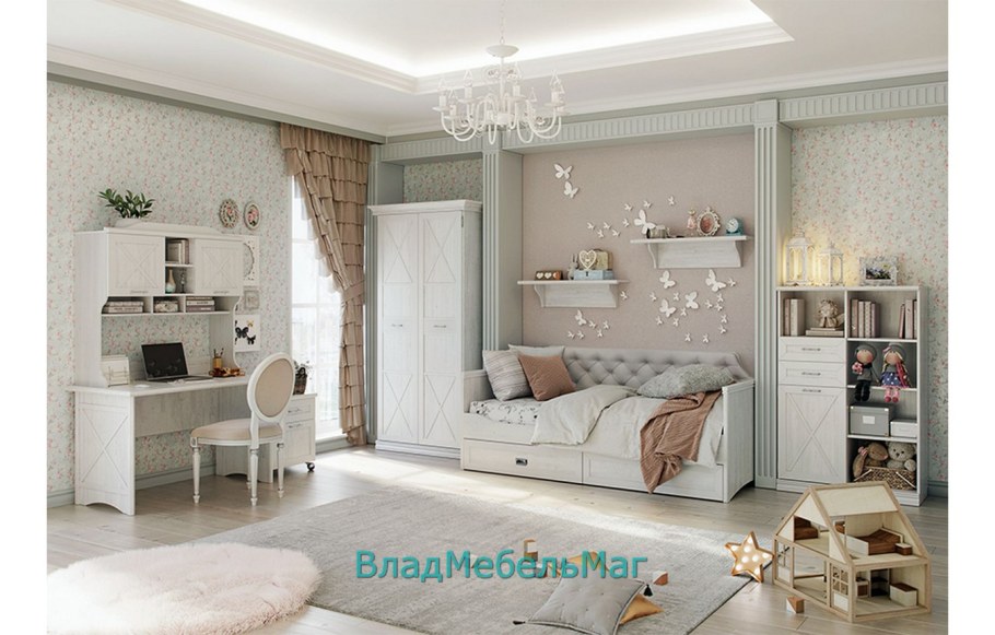 Спальня Кантри Блан Шене Ангстрем