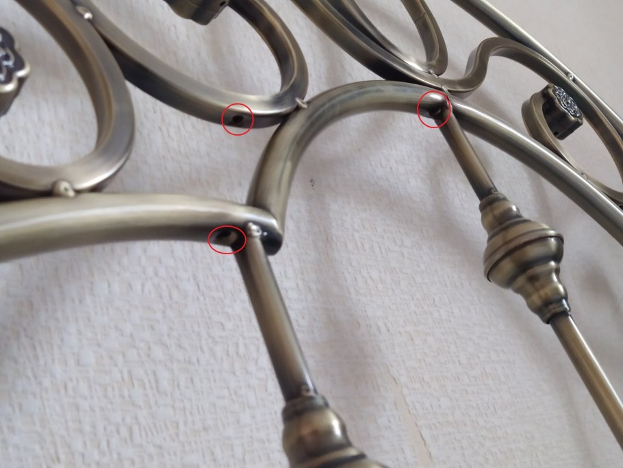 Кровать TETCHAIR Victoria 160x200, цвет античная медь