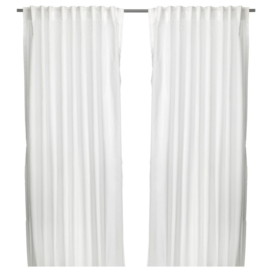 Икеа гардины Виван белые