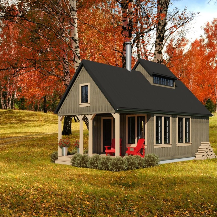 Красивые небольшие домики