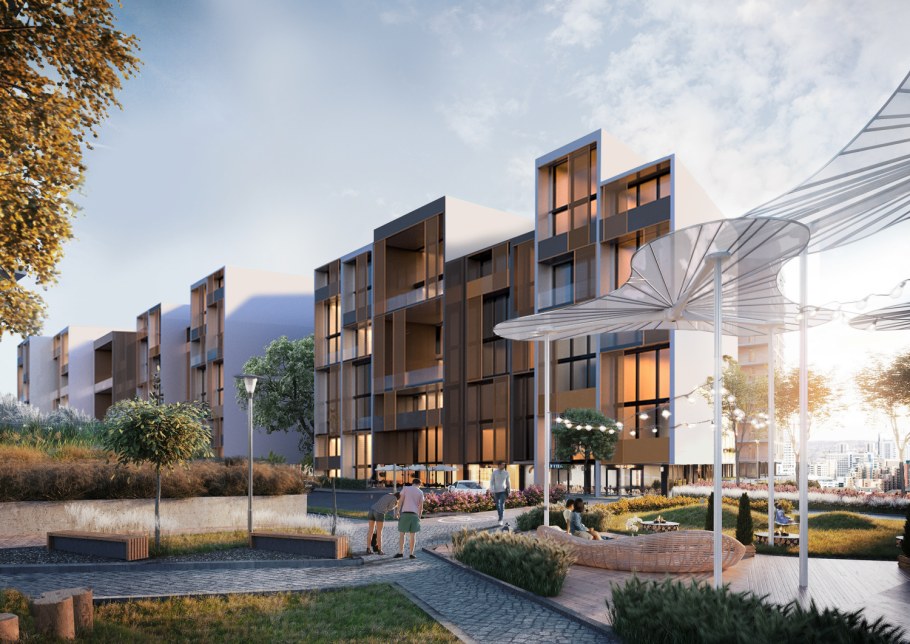 Квартал средней этажности Испания