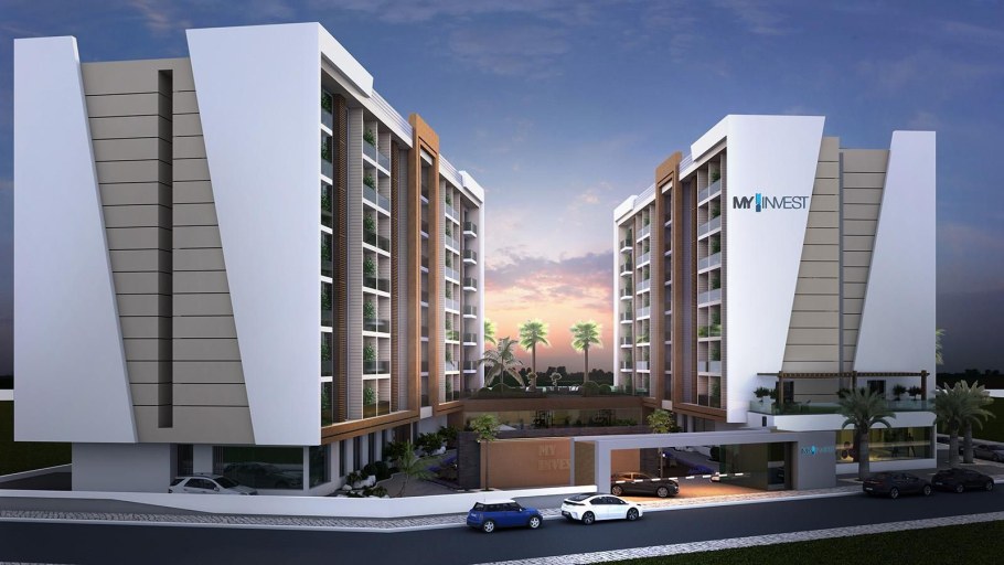 Фасады многофункциональных жилых домов