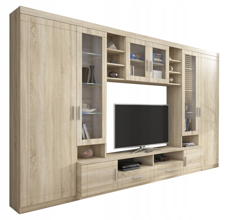 Стенка Париж дуб сонома