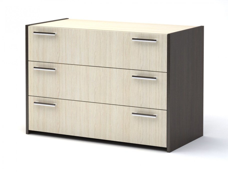 Комод Элегия км-101 ясень шимо светлый