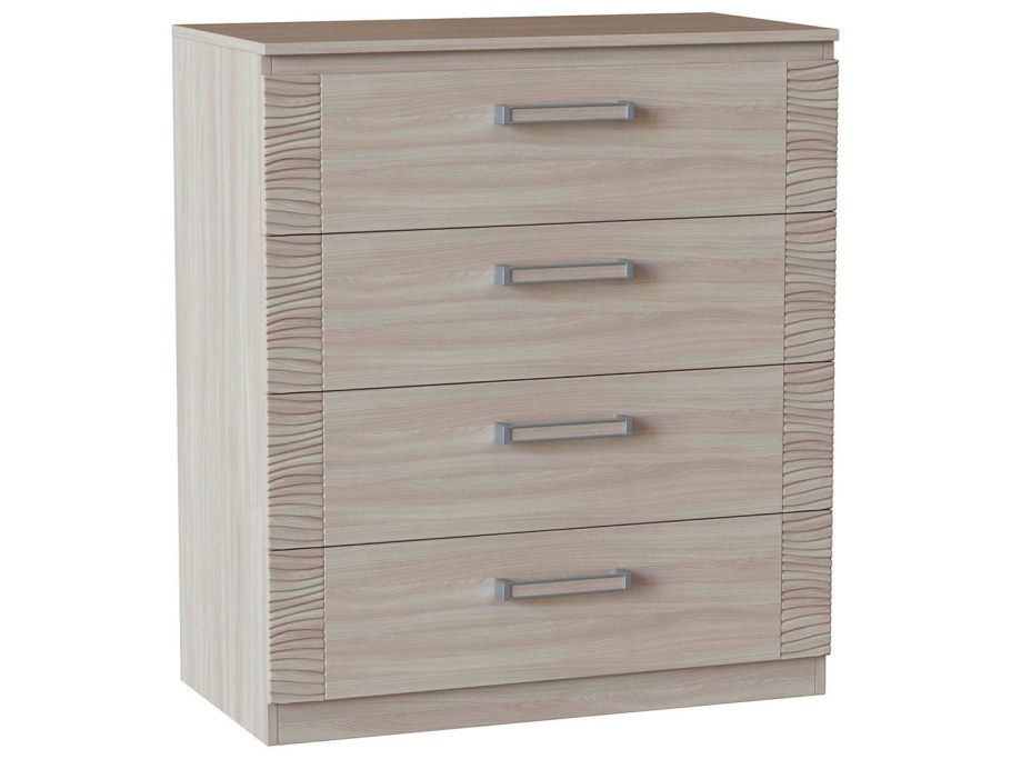 Комод Элегия км-102, ясень шимо светлый