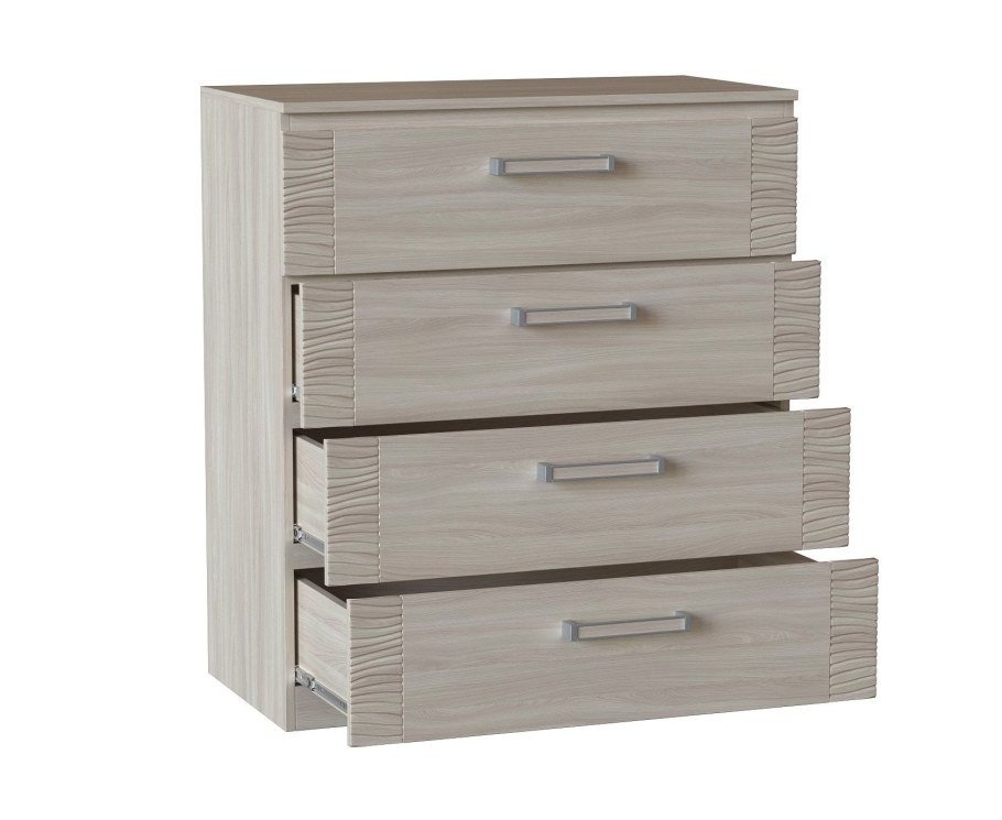 Комод Элегия км-102, ясень шимо светлый