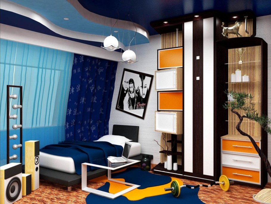 Подростковая комната для мальчика