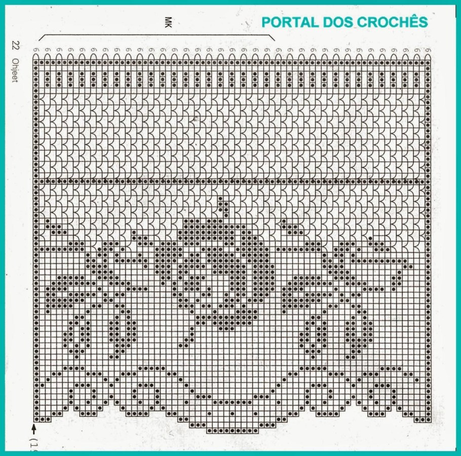 Филейные ромбы крючком схемы