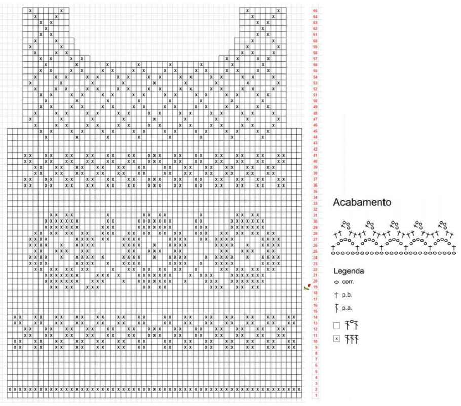 Филейные узоры схемы