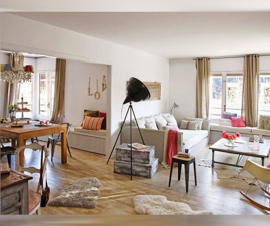 Винтаж в интерьере квартиры