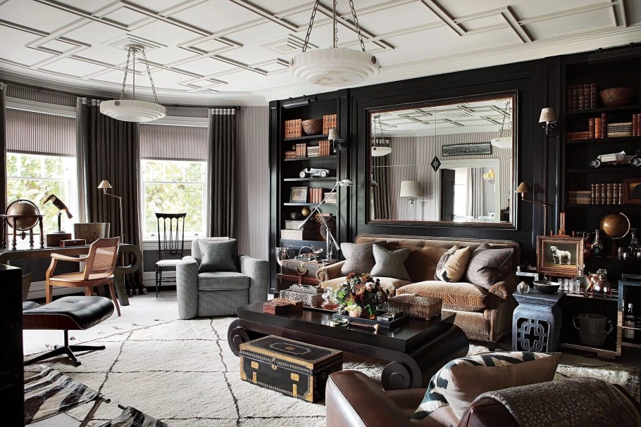 Лондонский стиль в интерьере