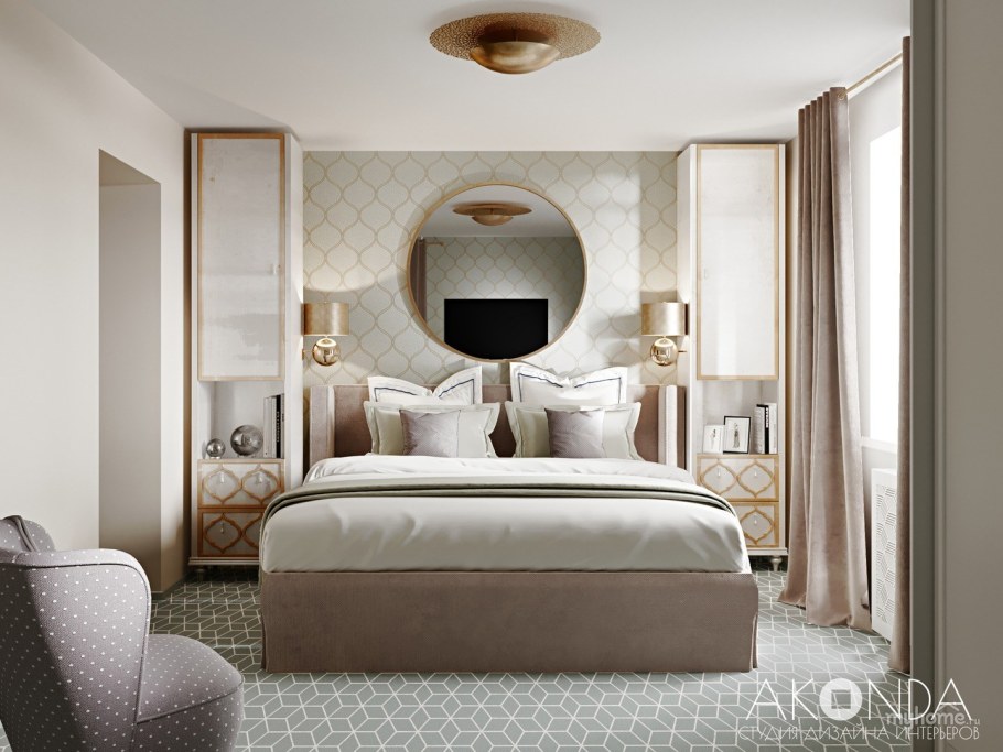 Спальня ар деко Италия